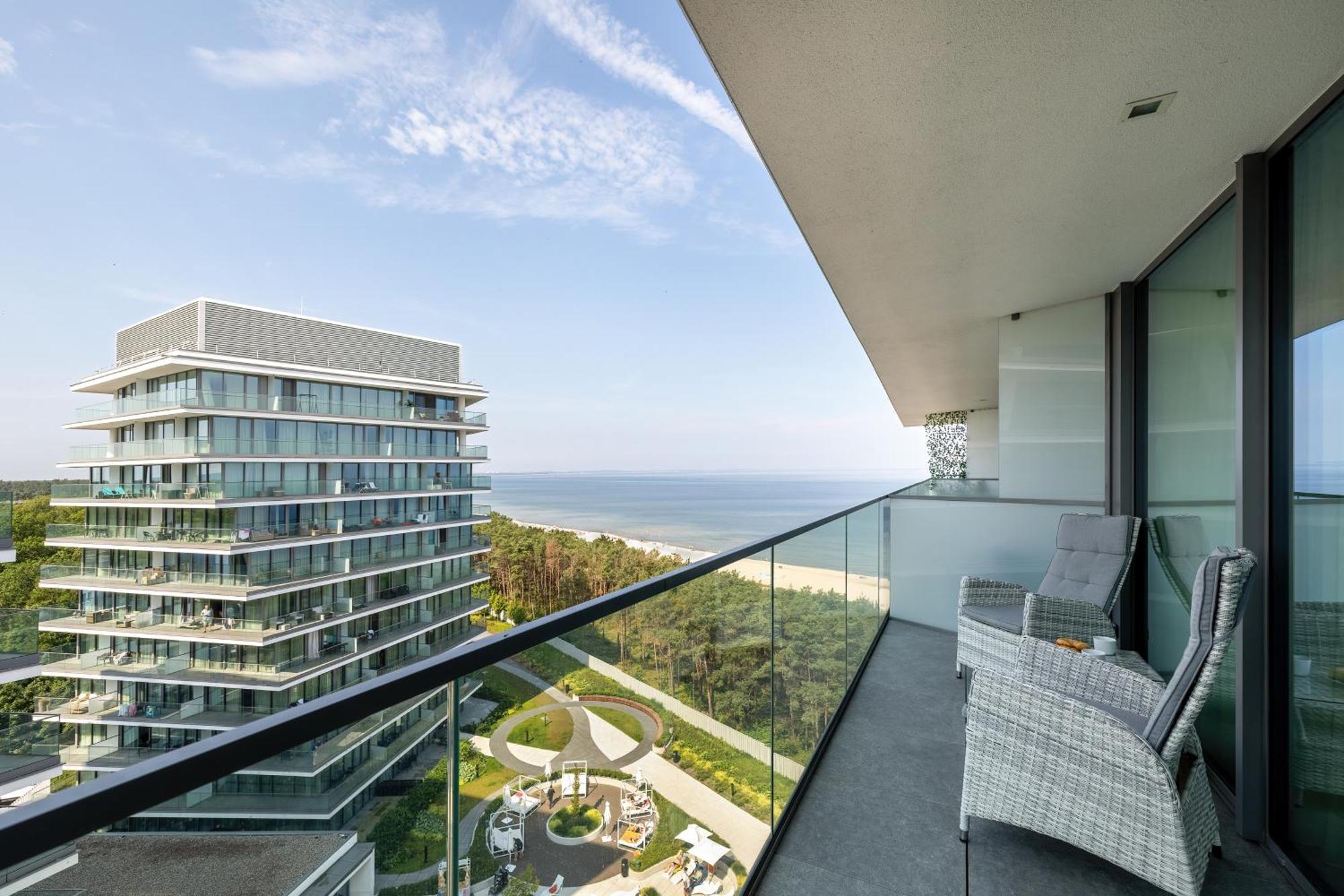 Lux Sea Towers - Wellness Spa, Gym & Beach - Seaview By Rent Like Home Miedzyzdroje Exteriér fotografie
