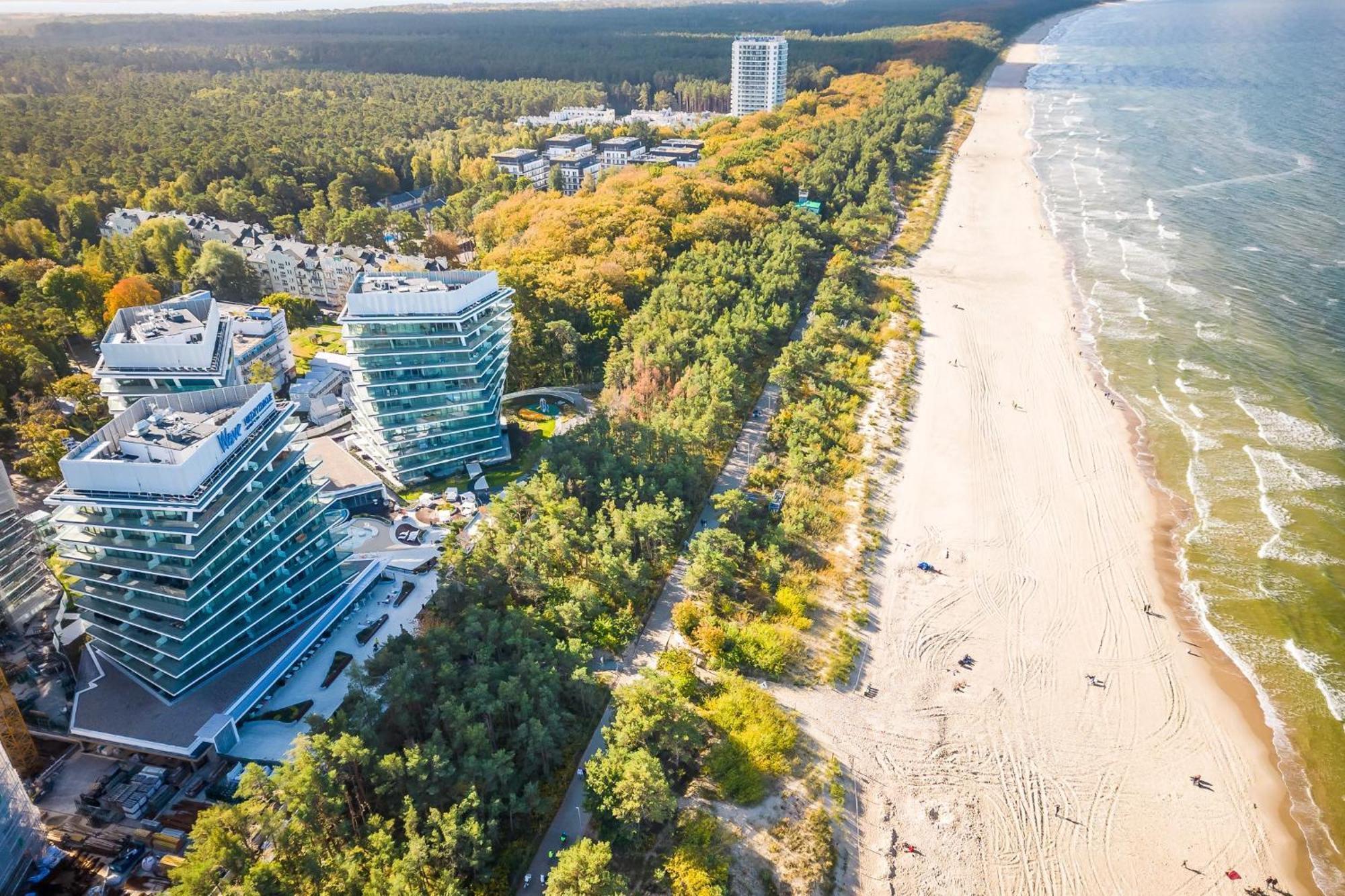 Lux Sea Towers - Wellness Spa, Gym & Beach - Seaview By Rent Like Home Miedzyzdroje Exteriér fotografie