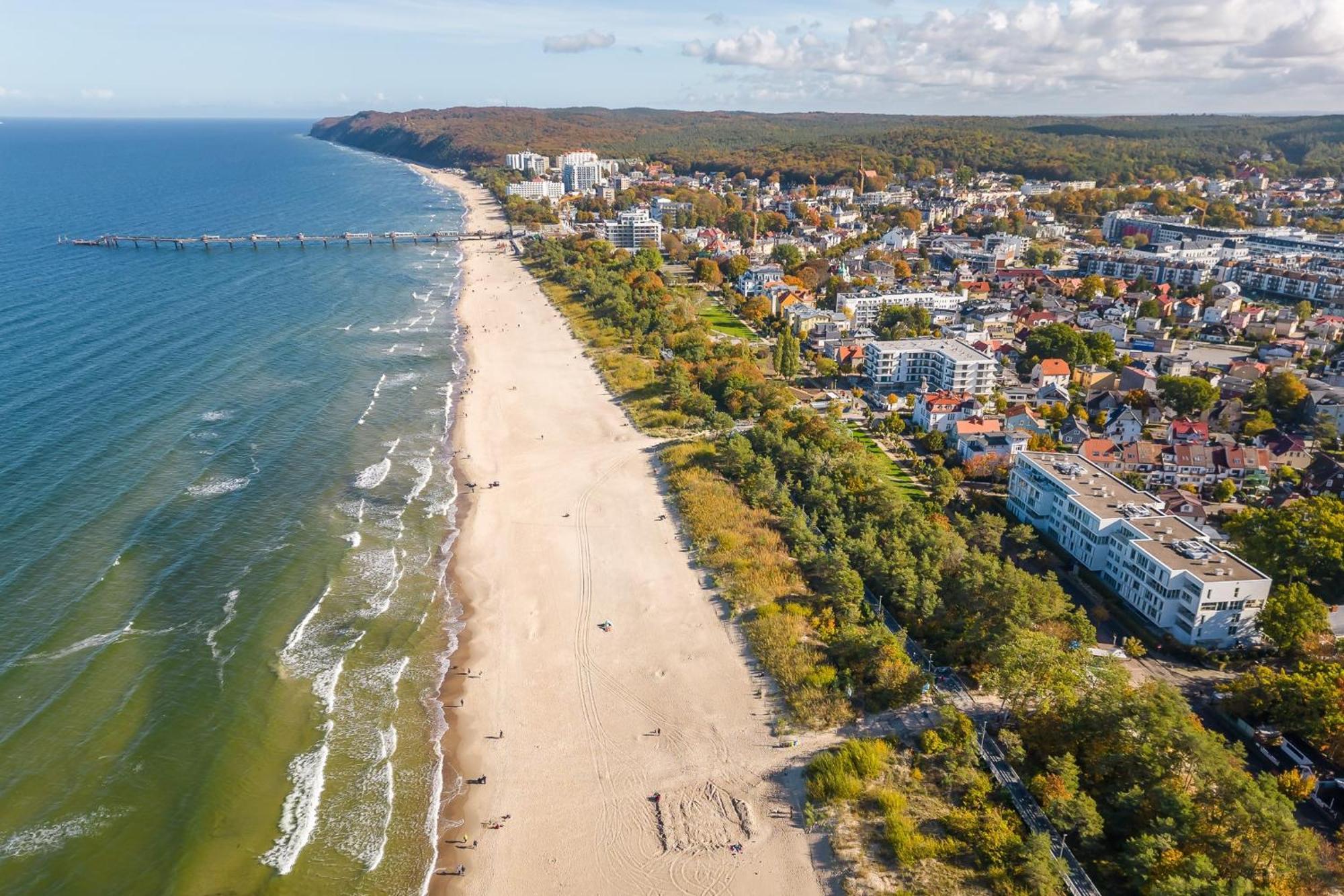 Lux Sea Towers - Wellness Spa, Gym & Beach - Seaview By Rent Like Home Miedzyzdroje Exteriér fotografie
